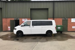 vw t5 t6 windows fitted hh mm