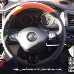 Recovered Orange Steering wheel for VW T6