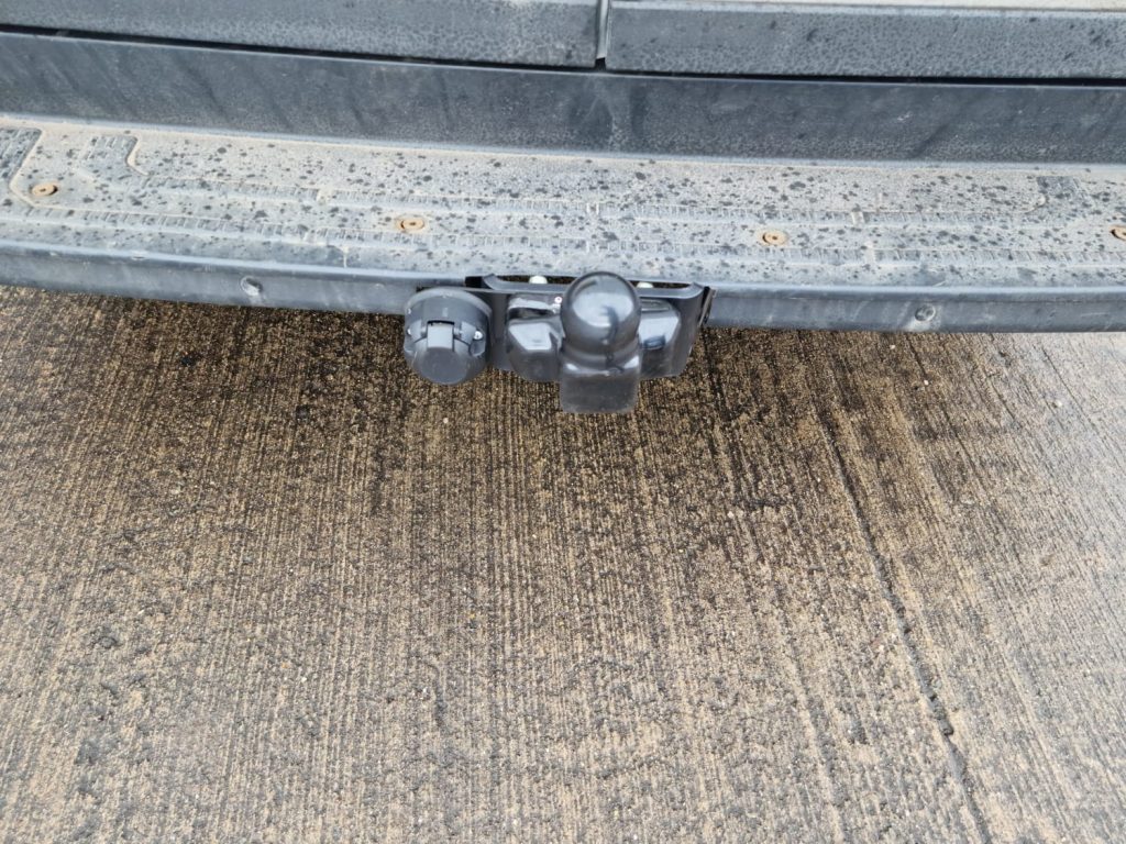 VW Crafter MAN tow bar fitted Professional VW Conversions
