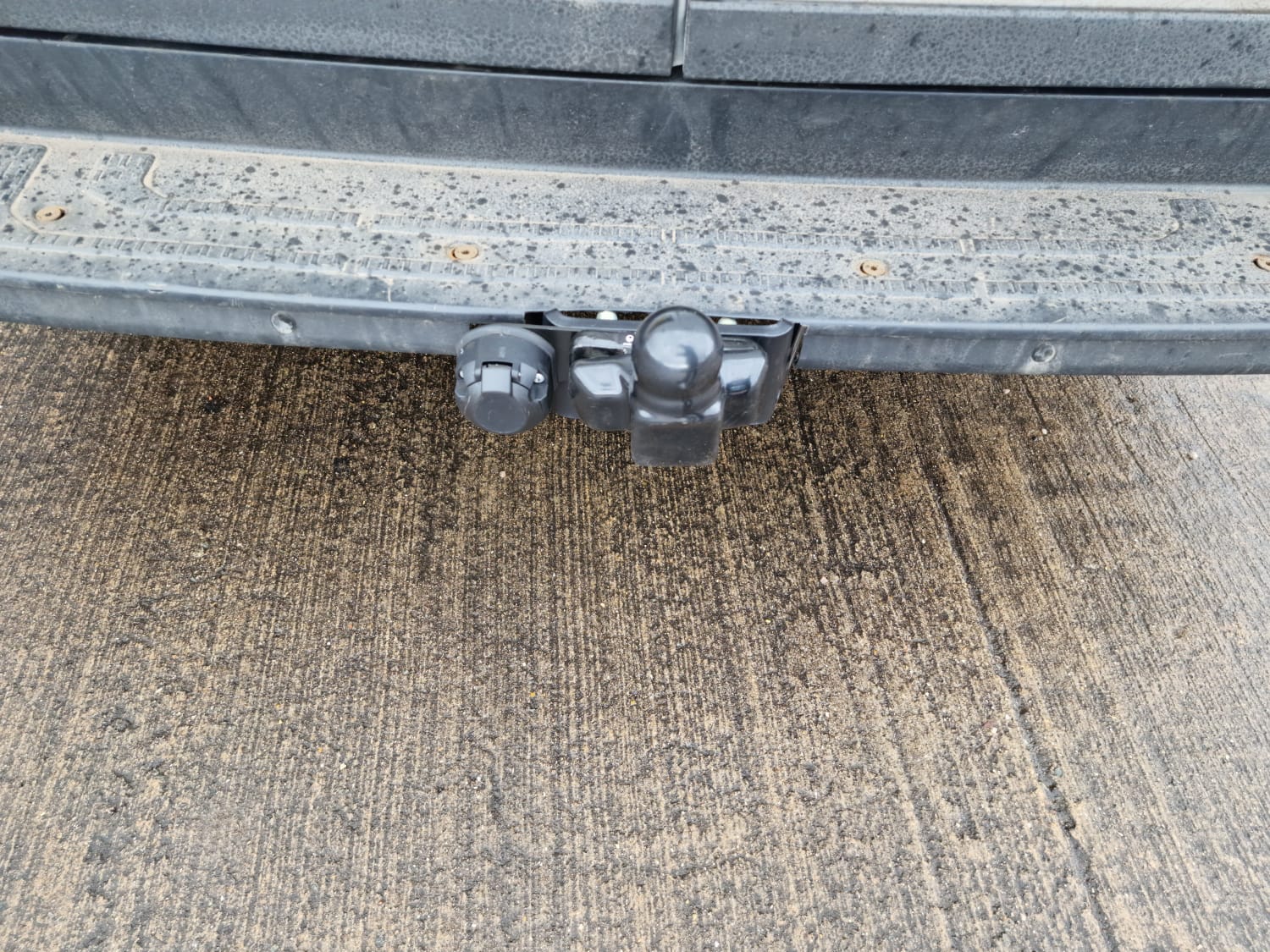 VW Crafter MAN tow bar fitted Professional VW Conversions