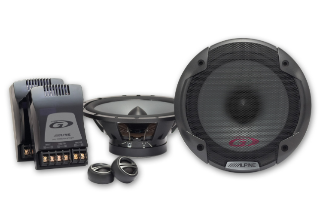 Alpine SXE 1025S Car Speakers – 4" 180W Upgrade For Peugeot 107 & More, Crisp Sound & Easy Install