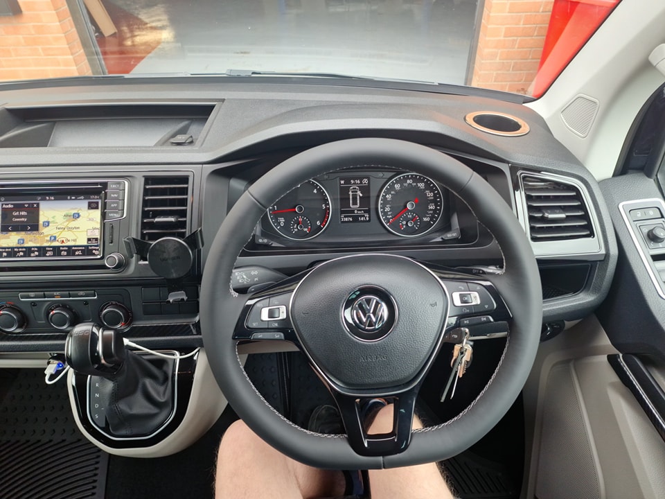 VW T6 cruise control on the wheel retrofit