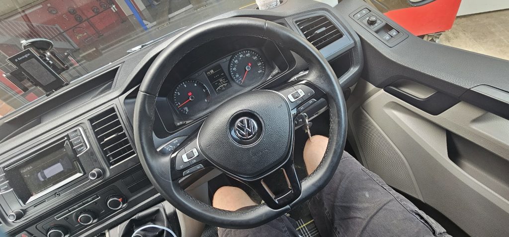 VW T6 OE Cruise control steering wheel retrofit